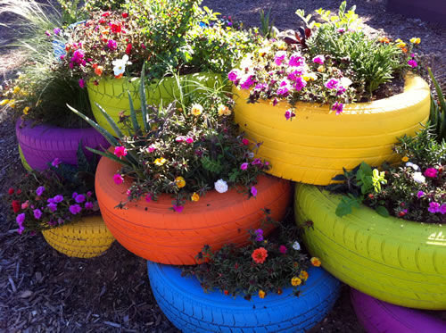 Tire Planter
